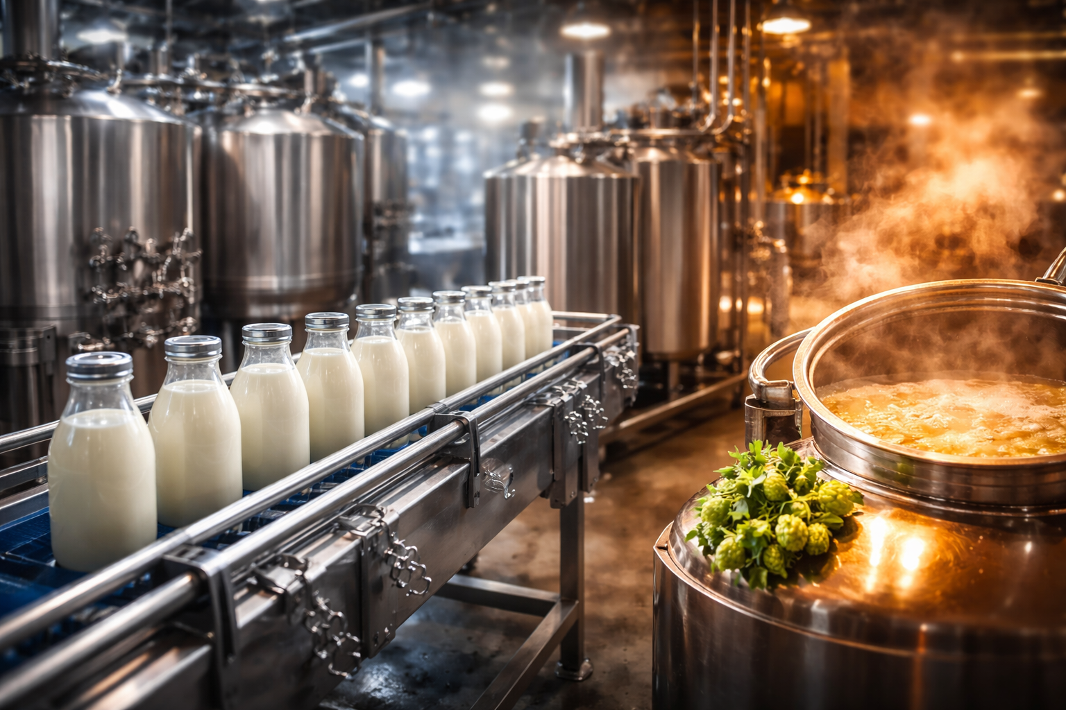 Modular skid and process engineering — Dairy